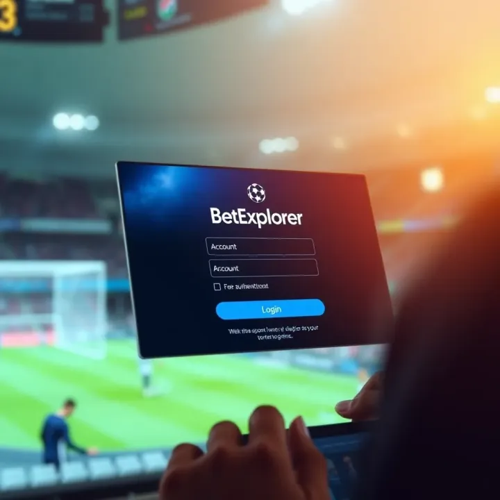Android smartphone displaying the BetExplorer app home screen with sports statistics