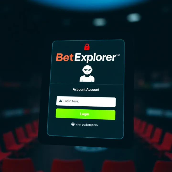 Smartphone displaying BetExplorer app download page with Nigerian flag background