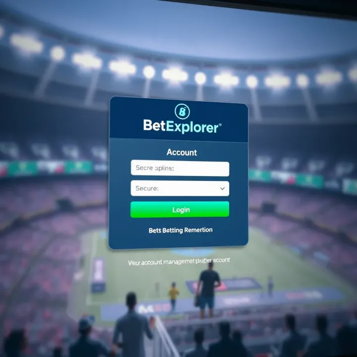 Person interacting with mobile device highlighting key features of BetExplorer app