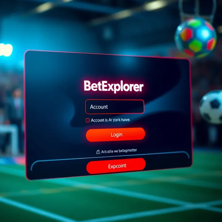 User interface of BetExplorer app showcasing live sports events and betting options