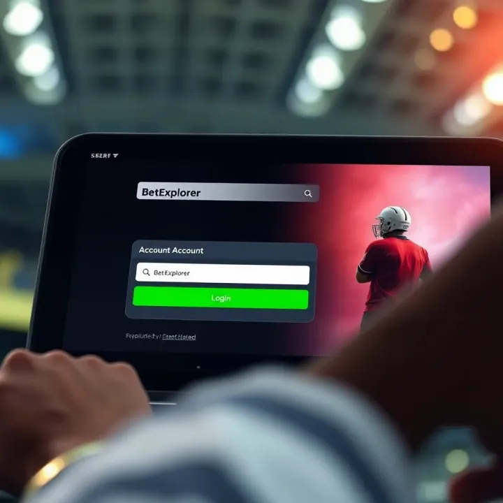 User navigating through BetExplorer interface with focus on betting insights and match results