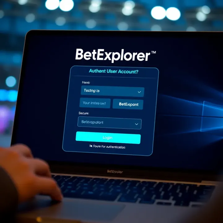 Screenshot of BetExplorer login page showing input fields for username and password on a mobile device in Nigeria