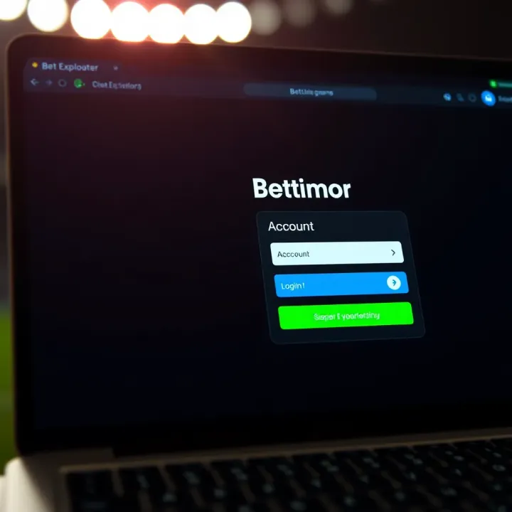 Mobile phone displaying BetExplorer app interface with sports betting options