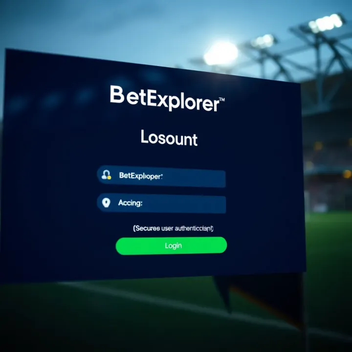Overview of BetExplorer dashboard highlighting key navigation features for sports betting