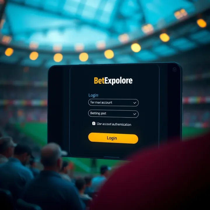 BetExplorer Sports App Interface Tailored for Nigerian Users User interface displaying sports betting options on a mobile device