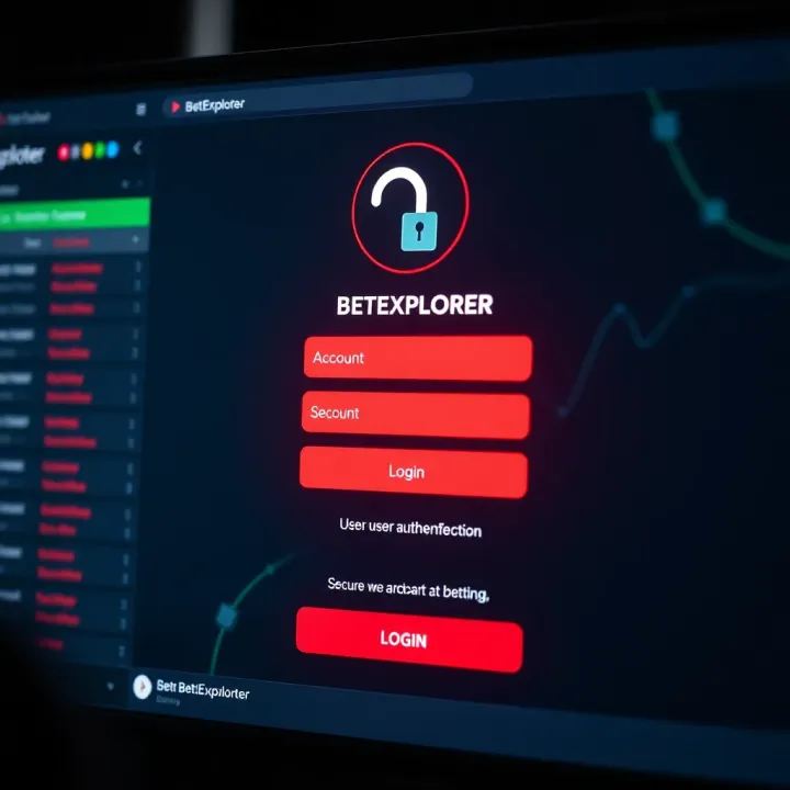 Confirmation message on phone screen indicating successful BetExplorer account verification