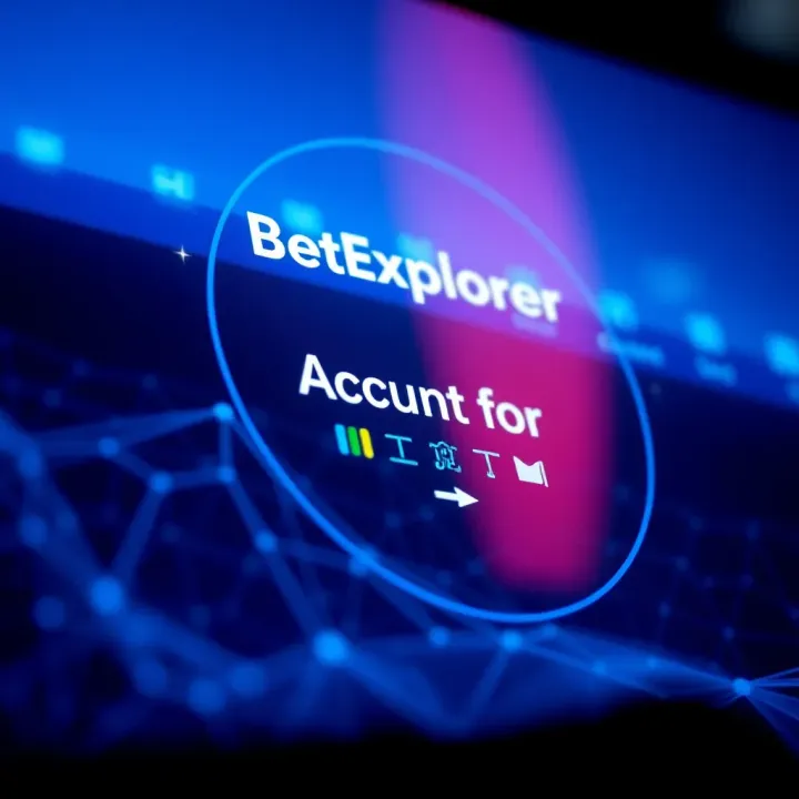 BetExplorer Registration Interface for Nigerian Users User interface showing BetExplorer registration form on a digital device