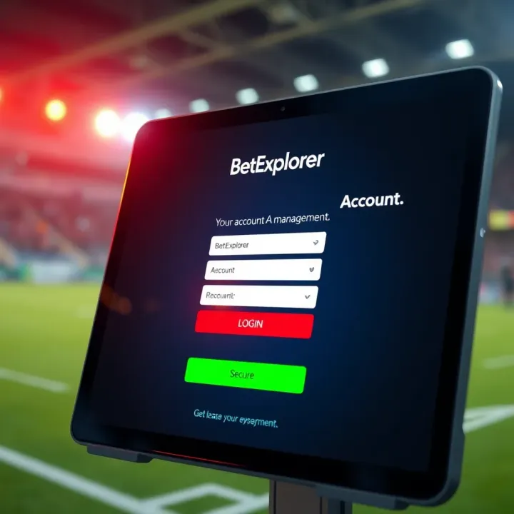 Password Protection and Security on BetExplorer Illustration showing password protection and account security measures on BetExplorer platform